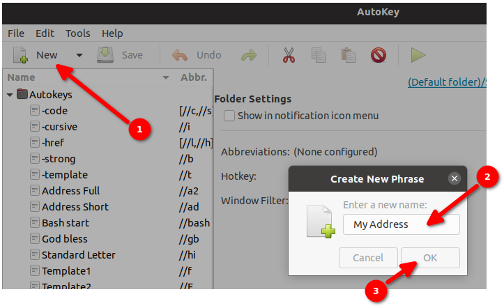 AutoKey: How to Replace Characters with Predefined Text Automatically ...