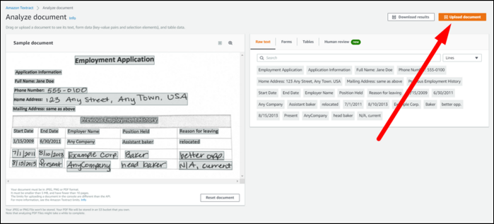 How To Use AWS Textract OCR To Pull Text and Data From Documents