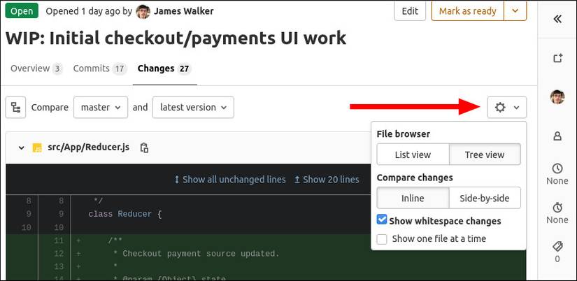 Gitlab Changes Diff How to Conduct Code Reviews with GitLab's Merge Requests
