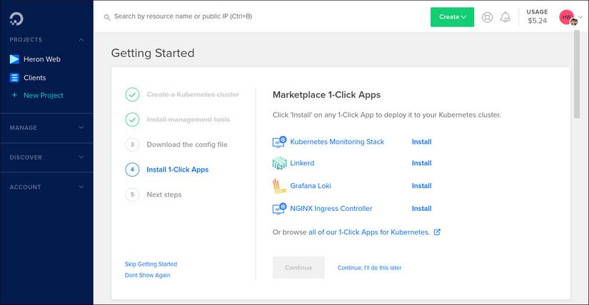 How to Create a Managed Kubernetes Cluster on DigitalOcean