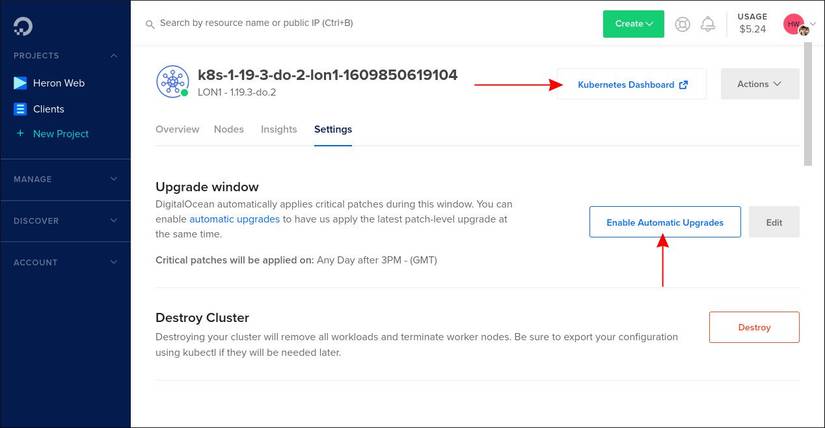 How to Create a Managed Kubernetes Cluster on DigitalOcean