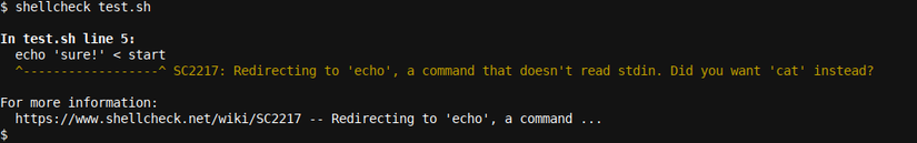 Using shellcheck to Find and Fix Scripting Bugs