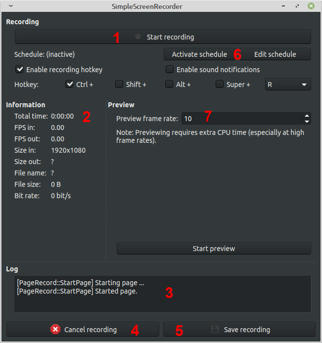 Screen Recording in Linux with SimpleScreenRecorder