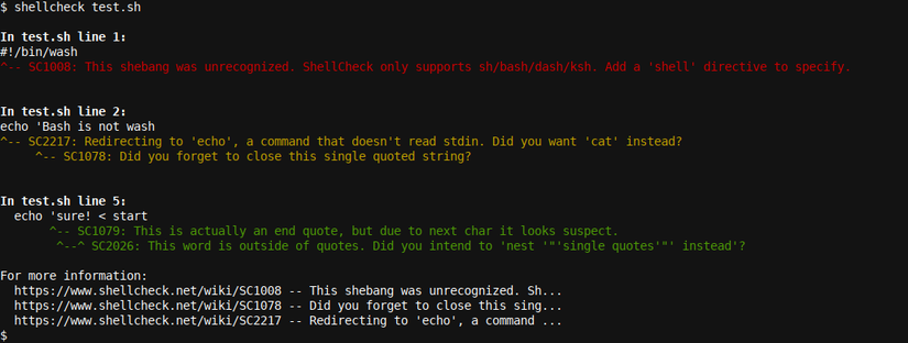 Scriptcheck Using shellcheck to Find and Fix Scripting Bugs