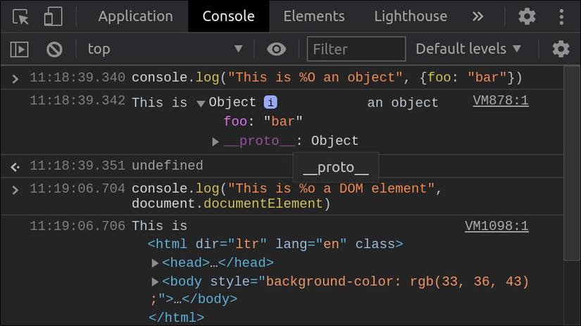 Ways to Format Console Output in JavaScript
