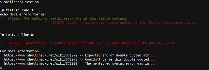Scriptcheck Using shellcheck to Find and Fix Scripting Bugs