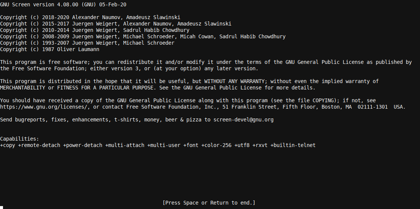 Define a Great GNU screen Profile Using .screenrc