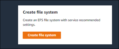 How To Connect an EFS Volume to a ECS Docker Container