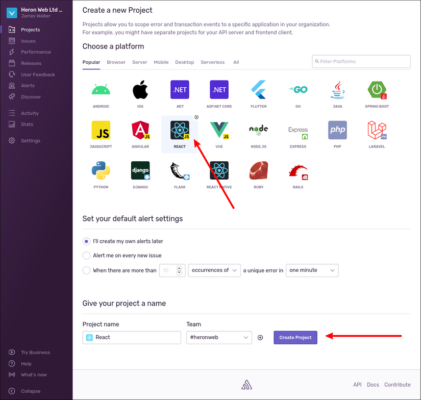 How to Use Sentry and GitLab to Capture React Errors