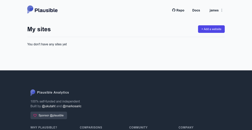 How to Self Host Your Website Analytics With Plausible