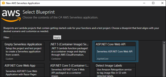 How To Run An ASP.NET Web API on AWS With Lambda and API Gateway