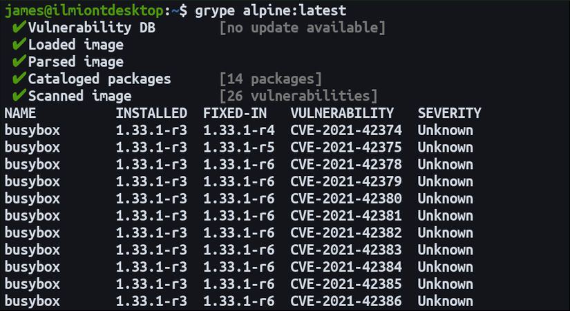 How to Find Vulnerabilities In Containers and Files With Grype