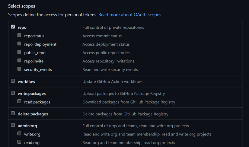 How to Set Up HTTPS Personal Access Tokens for Github Authentication
