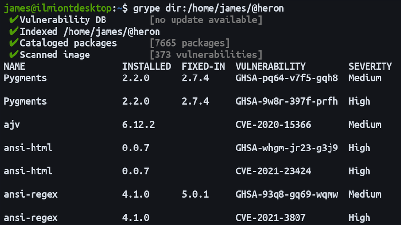 How to Find Vulnerabilities In Containers and Files With Grype