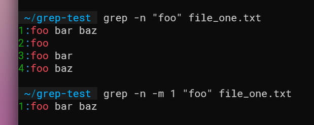 Grep Split Sign How to Print the First Match and Stop With Grep