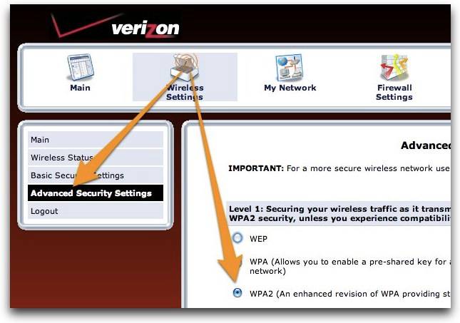 Verizon Router Encryption Settings How to Make Your Verizon FIOS Router 1000% More Secure