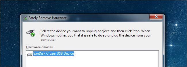 Create a Shortcut or Hotkey for the Safely Remove Hardware Dialog