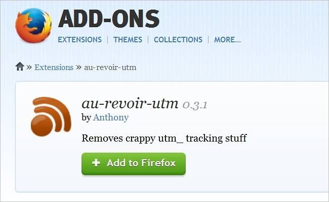 Remove UTM_Source Tracking from URLs with the au-revoir-utm Extension ...