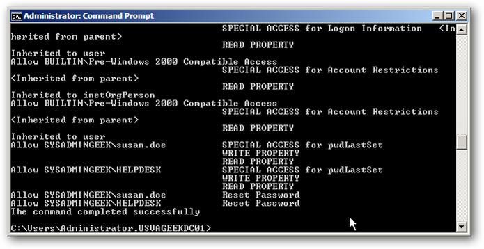Using the Delegation of Control Wizard to Assign Permissions in Server 2008