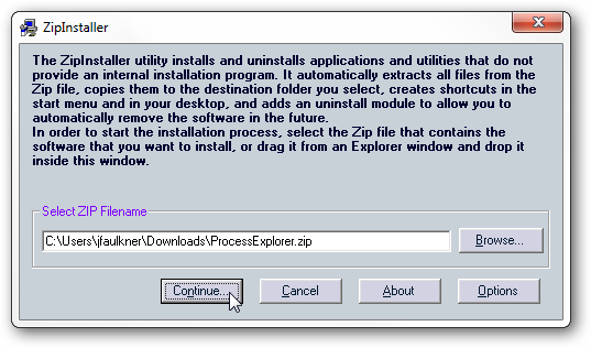 Build an Installer for Installer-less Programs