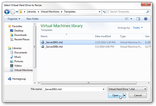 How to Resize a Microsoft Virtual Hard Drive (VHD) File