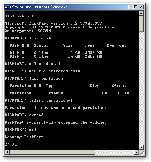 How to Resize a Microsoft Virtual Hard Drive (VHD) File