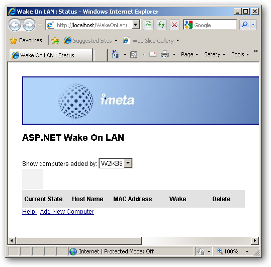 Setup a Wake on LAN Control Panel for your Network