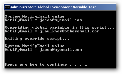 How to Use Global System Environment Variables in Windows