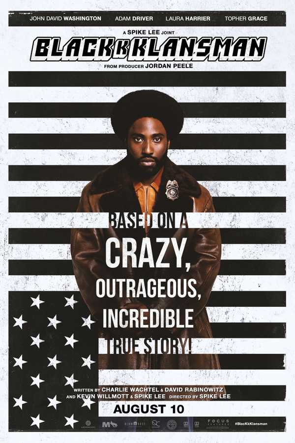 BlacKkKlansman recounts Ron Stallworth's infiltration of the KKK