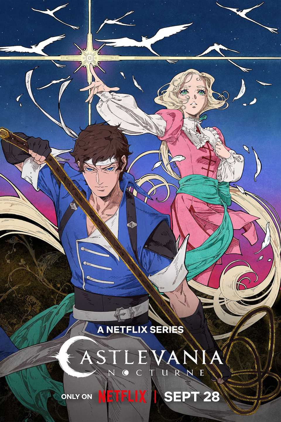 Castlevania Nocturne New Netflix poster