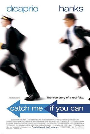 Leonardo DiCaprio portrays teenage con artist Frank Abagnale Jr.