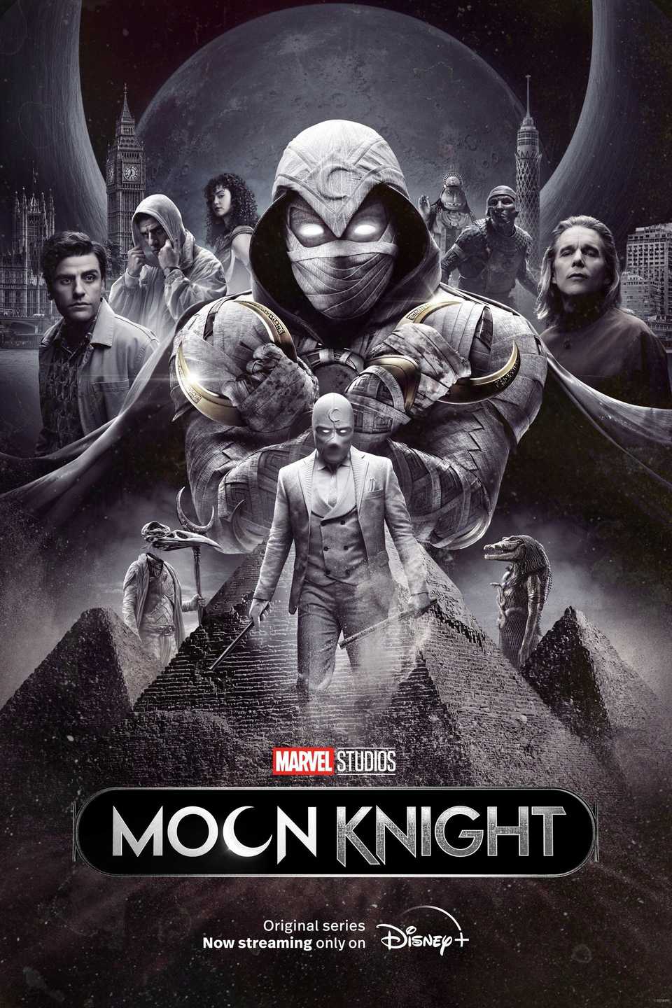El último póster de televisión de Moon Knight