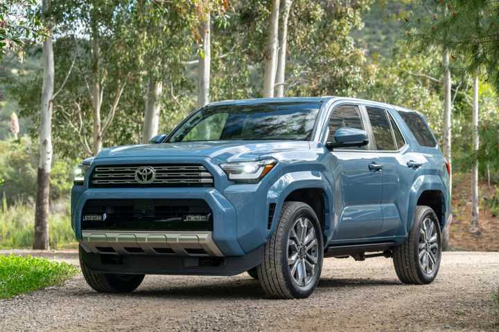 The 2025 Toyota 4Runner Limited in Heritage Blue