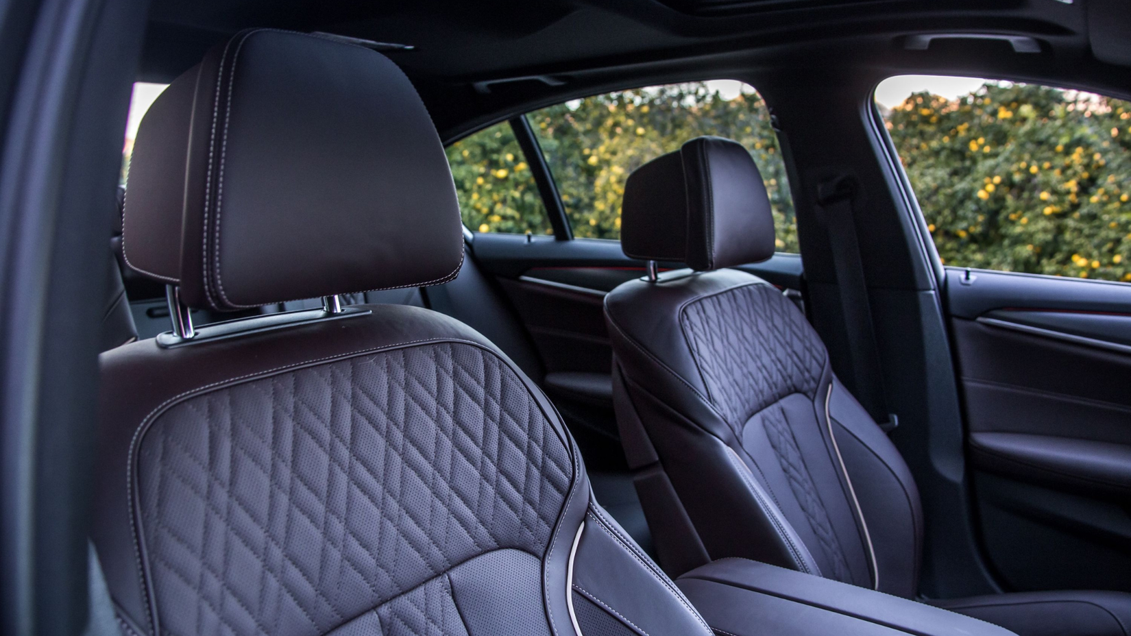 Interior of the 2023 BMW 5 Series Sedan.