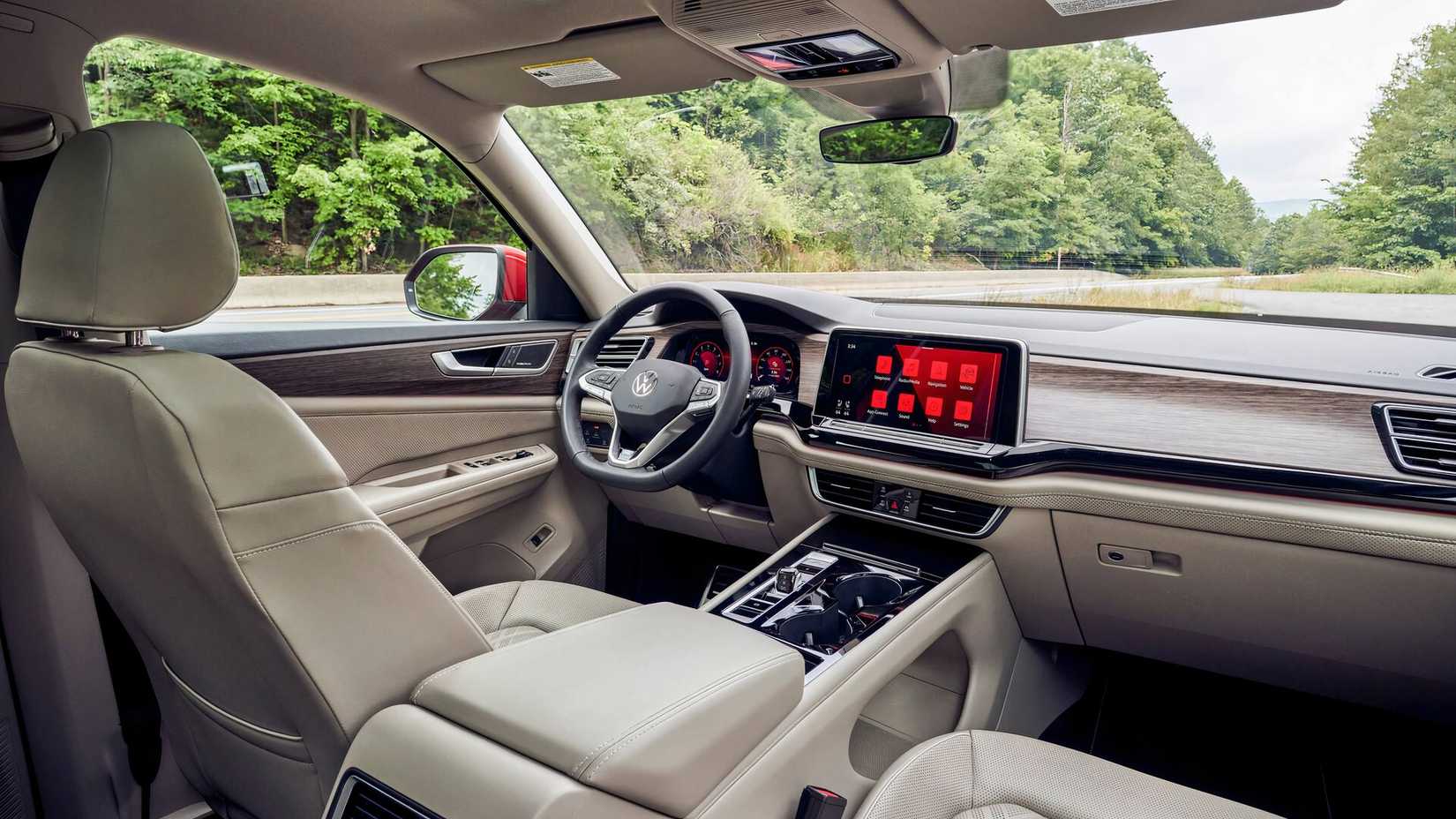 2026 Volkswagen Atlas Interior View of the Dashboard