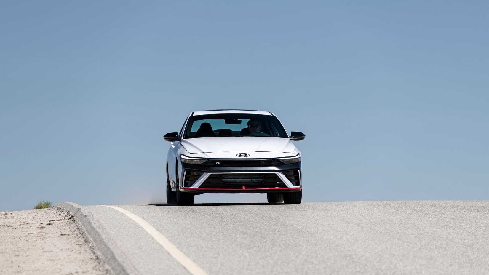 Front end driving 2024–2025 Hyundai Elantra N 7th Gen (CN7) Facelift 