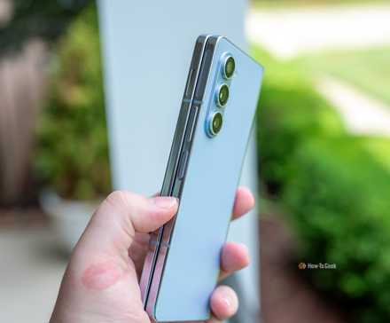 Rear cameras, volume rocker, and power fingerprint sensor button
