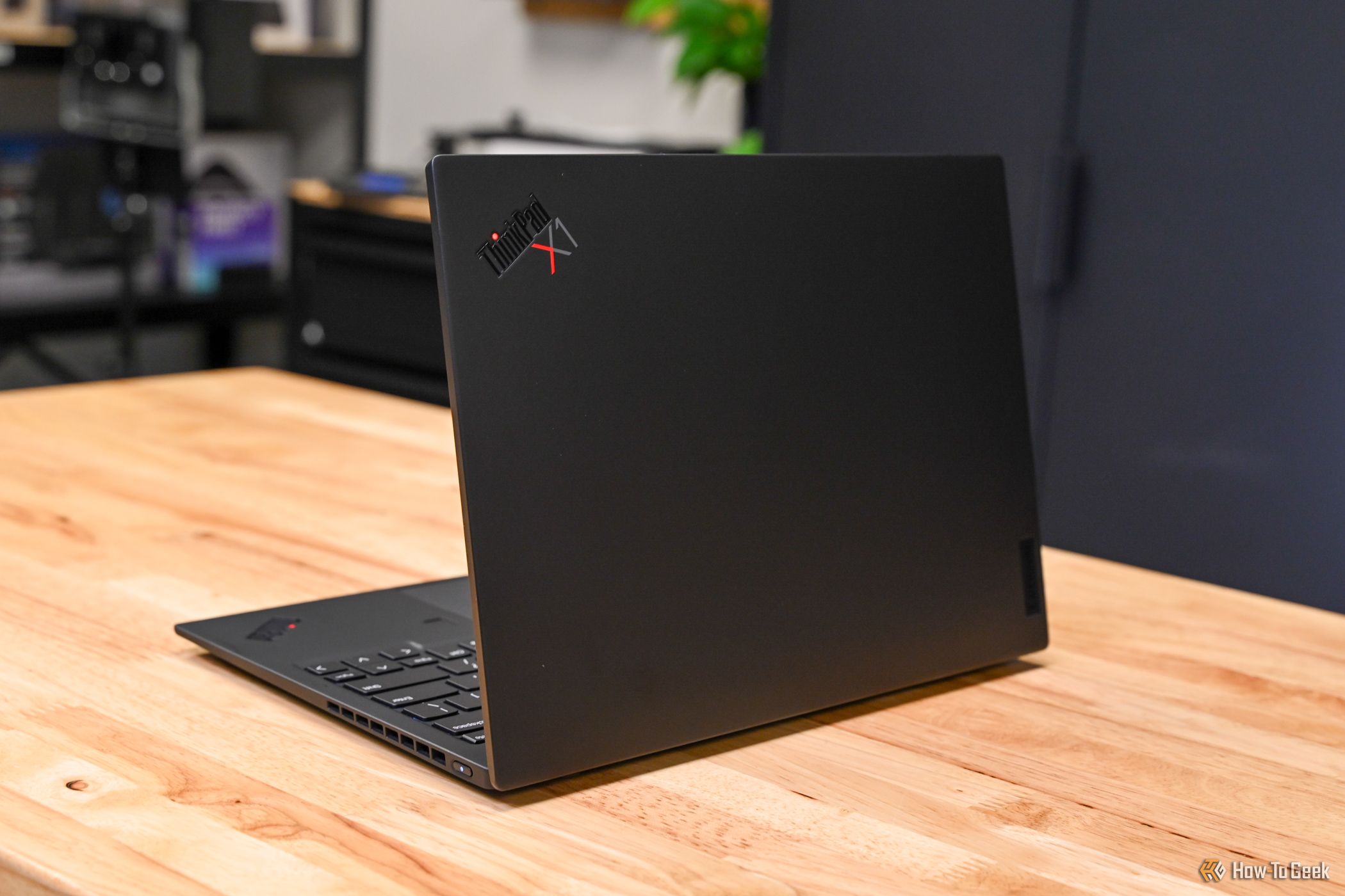 Rear of the open Lenovo ThinkPad X1 Nano Gen 3.