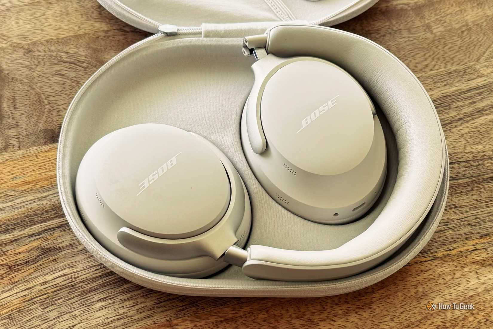 Bose QuietComfort Ultra Headphones in their case