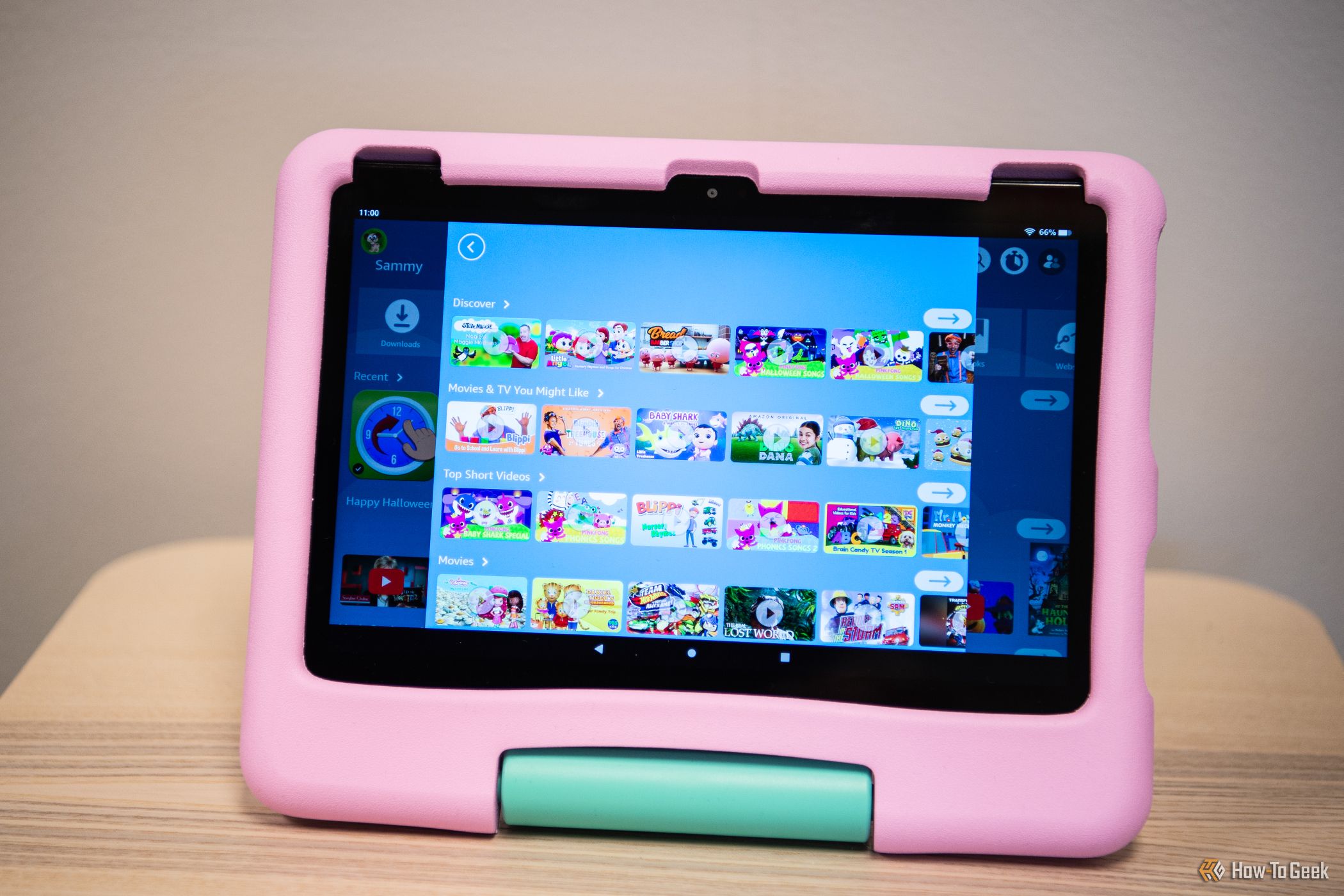 Using parental controls on Kindle Fire tablet