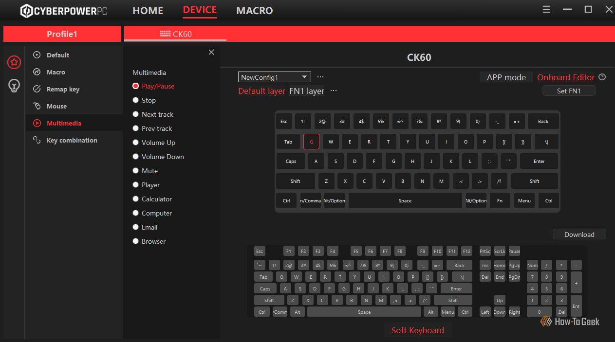 CyberPowerPC CK60 Gaming Keyboard Review: A Small, Heavy Board That Won ...