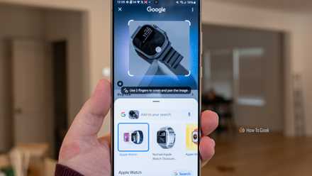 The most productive Google Pictures choice for Android is hiding in simple sight Person using Circle to Search AI feature on the Samsung Galaxy S24 Ultra