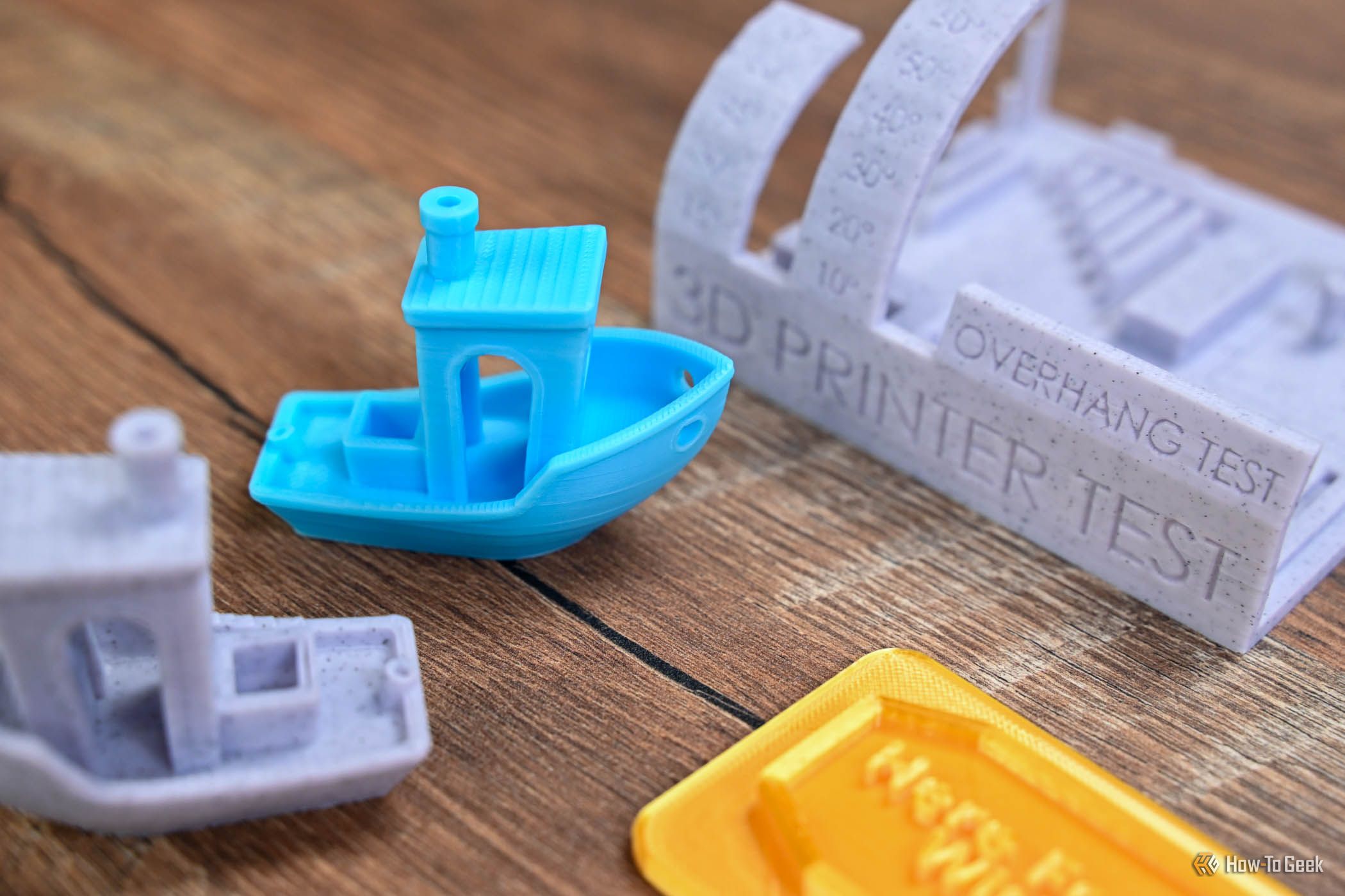 3D prints made on the AnkerMake M5C