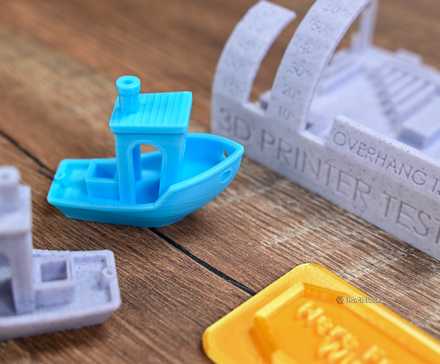 3D prints made on the AnkerMake M5C