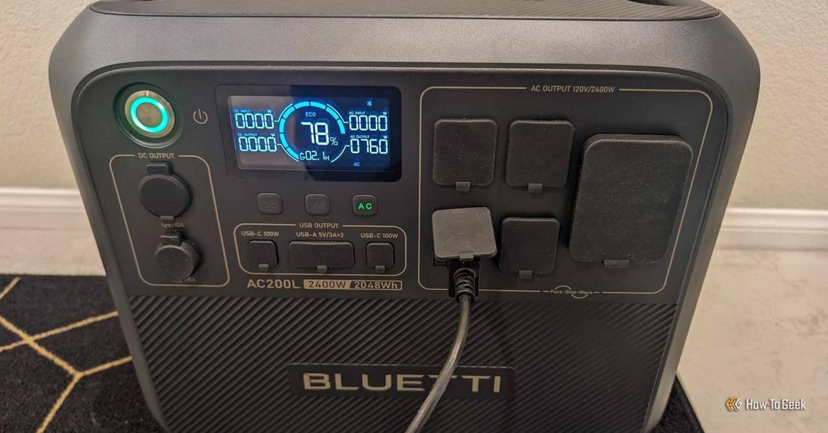 Bluetti AC200L Portable Power Station Review: A Battery for the Apocalypse
