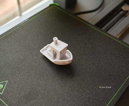 Printing a PLA benchy on the AnkerMake M5C 3D Printer