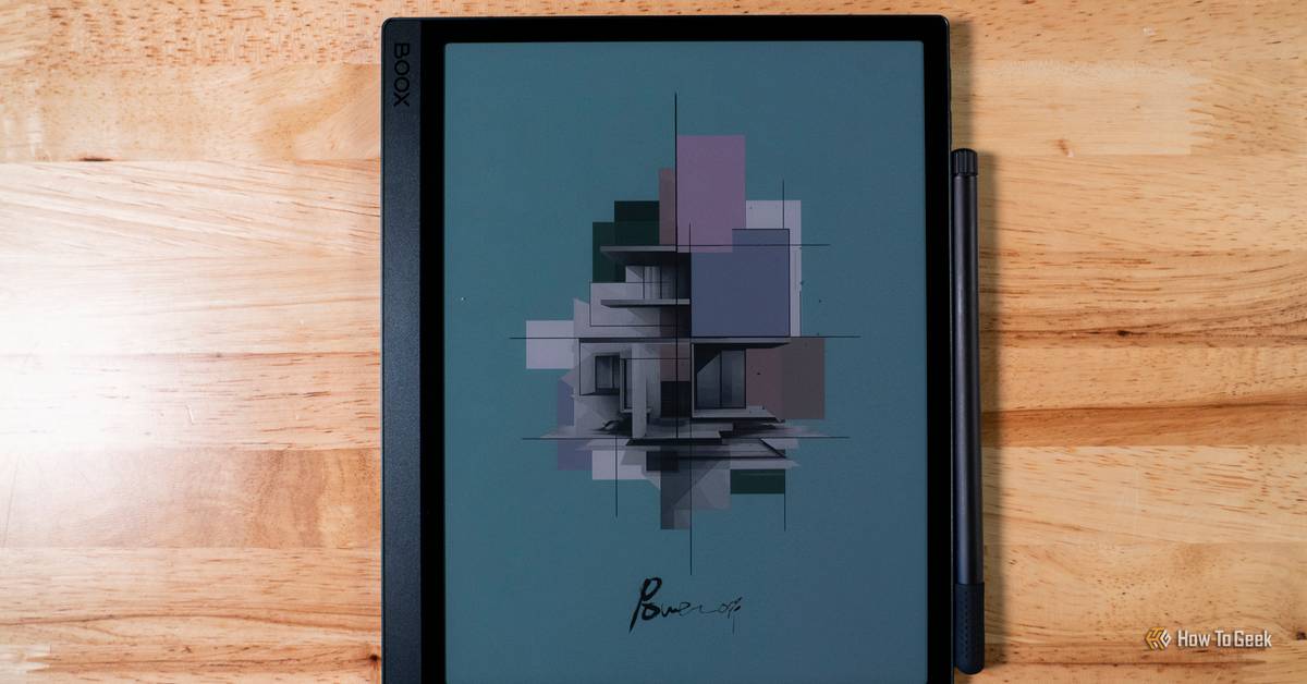 Onyx Boox Note Air3 C Review: Write Notes on This Color E Ink eReader