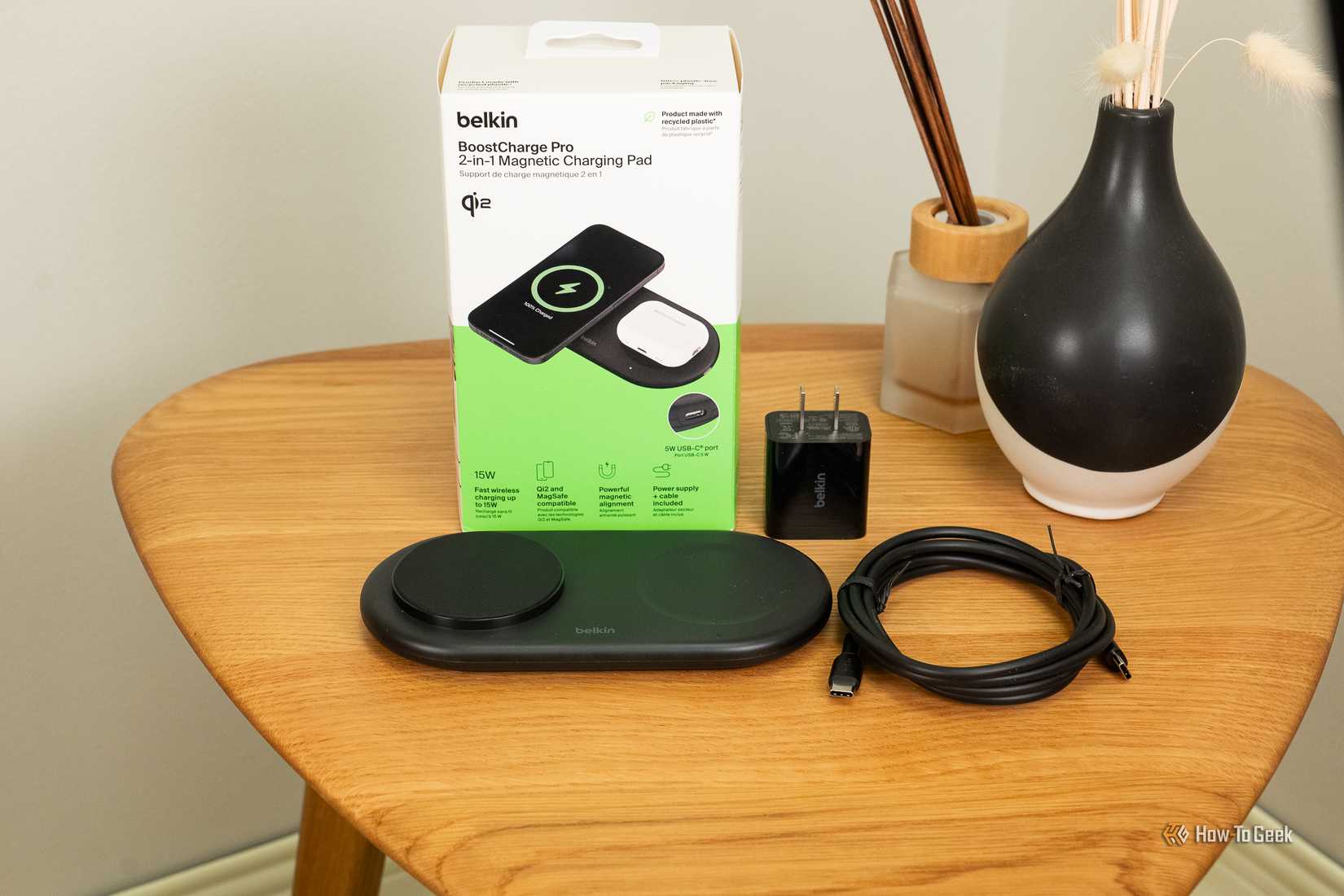 Belkin BoostCharge Pro 2-in-1 Charging Pad With Qi2 Review: 15W