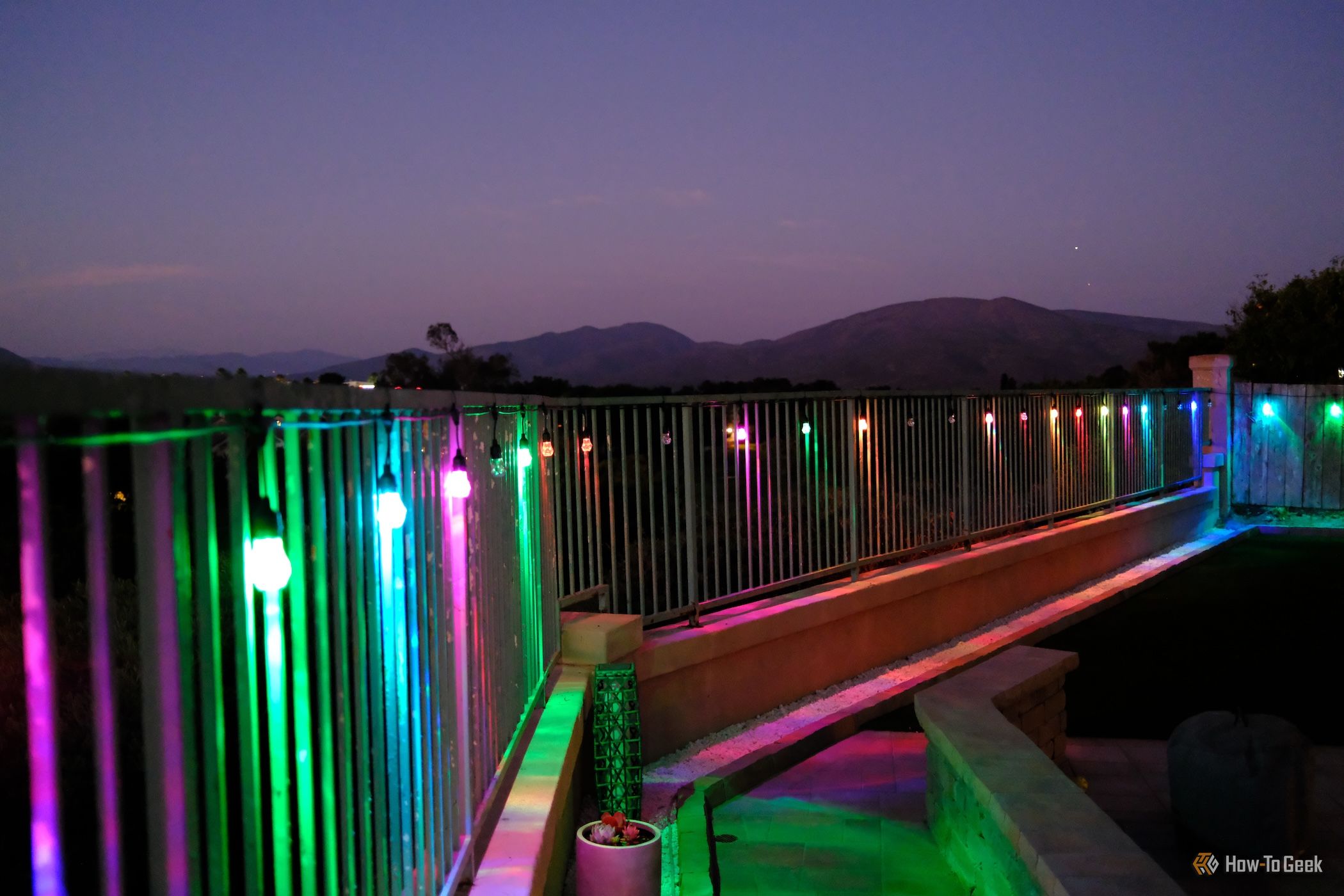 Nanoleaf Essentials Smart Multicolor Outdoor String Lights Review ...