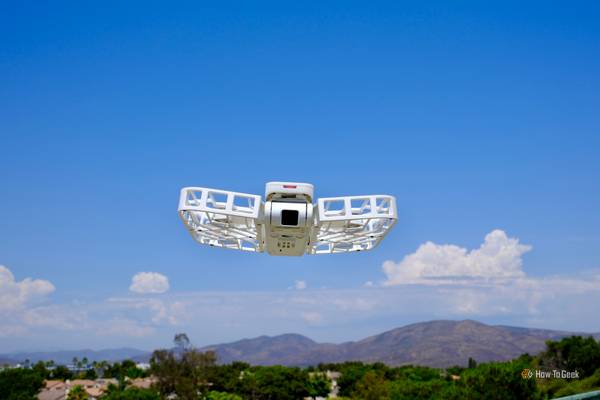 HoverAir X1 in flight